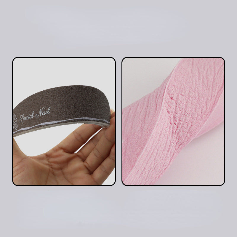 5 PCS  Nail File Set - Includes Sponge File. Emery File. and Wooden File for Manicures