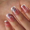 Sale 15 Sizes-30 Pcs Acrylic Press On Nails X0045FDAI1
