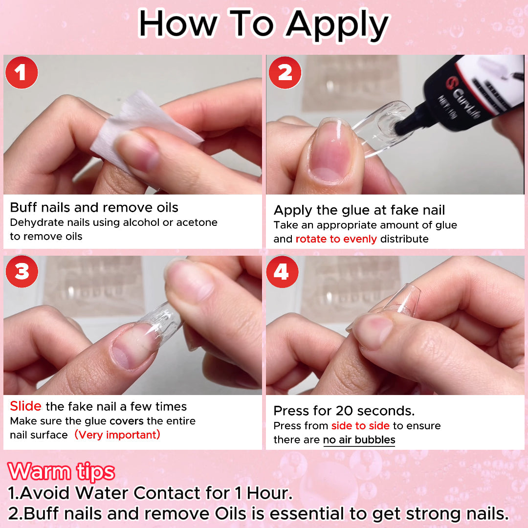Semi solid glue New Upgrade Super Strong Quick drying with remover kit