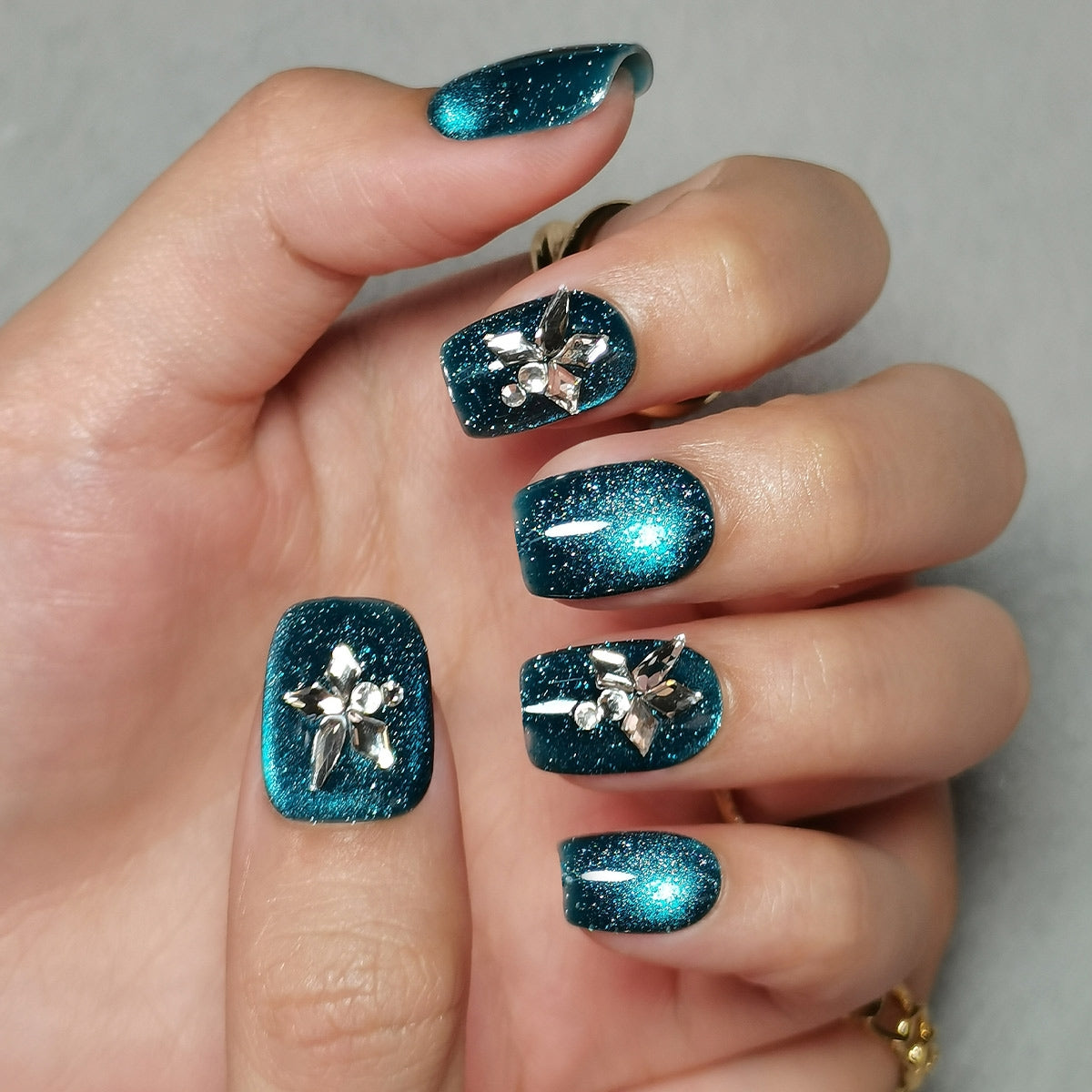 15 Sizes-30 Pcs Acrylic Press On Nails XNMY246