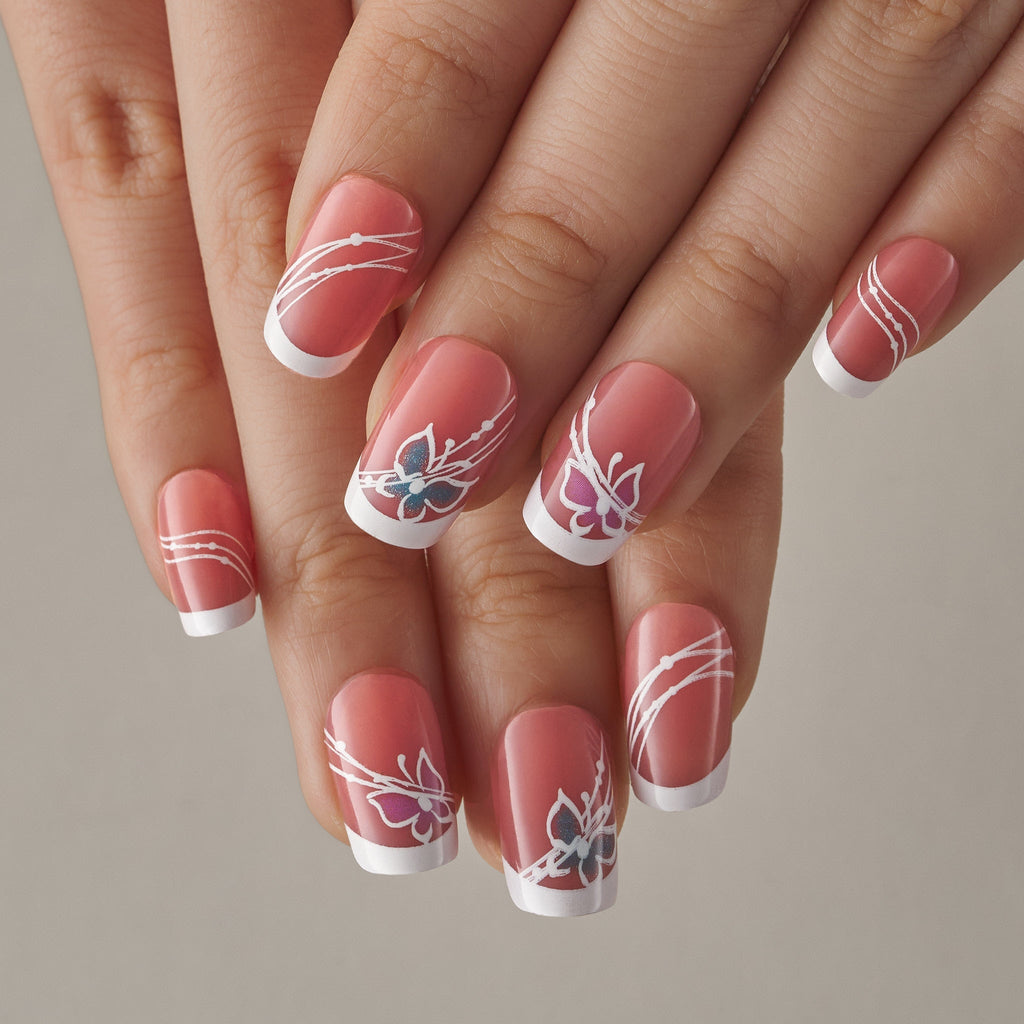 Sale 15 Sizes-30 Pcs Acrylic Press On Nails X0045FDAI1