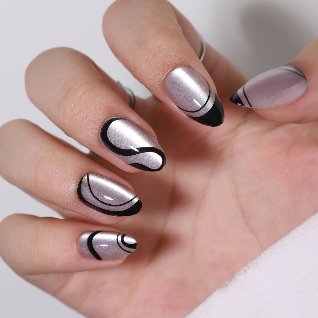 Gel Press On Nails 16 Sizes-32 Pcs Kit XNMY188