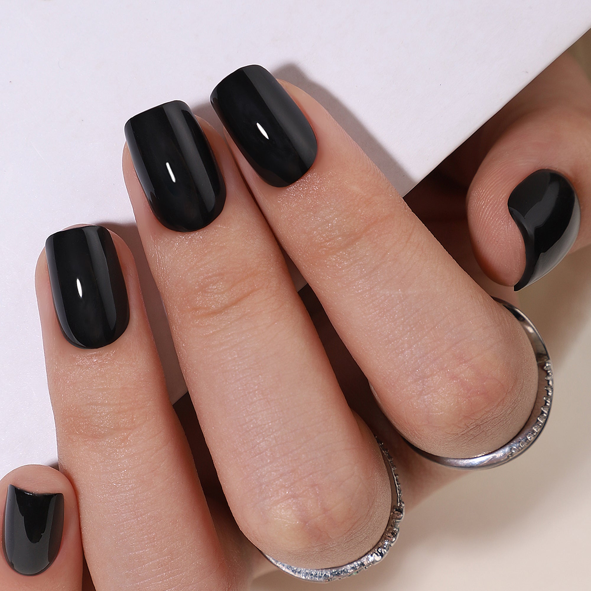 Gel Press On Nails 16 Sizes-32 Pcs Kit H001 MH-5