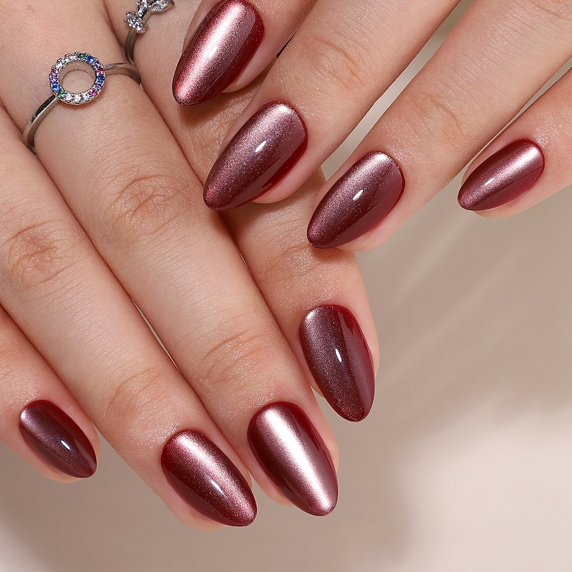 Gel Press On Nails 16 Sizes-32 Pcs Kit XNMY204