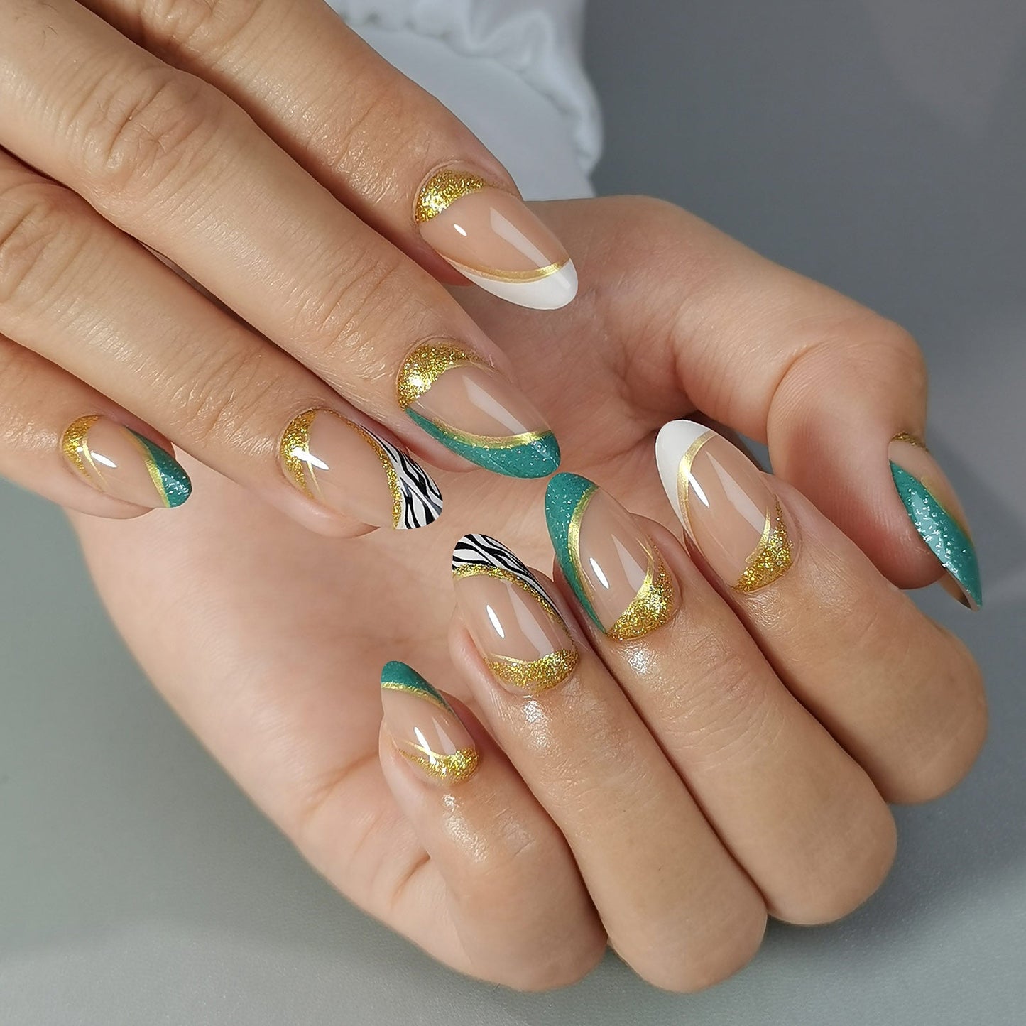 ?Gel Press On Nails 16 Sizes-32 Pcs Kit X004Q1OWIL