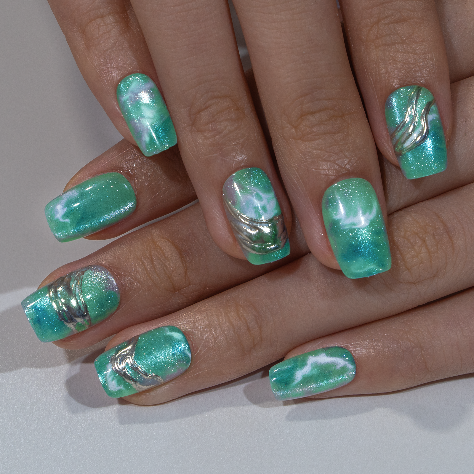 15 Sizes-30 Pcs 3D Press On nails TK3D-T362