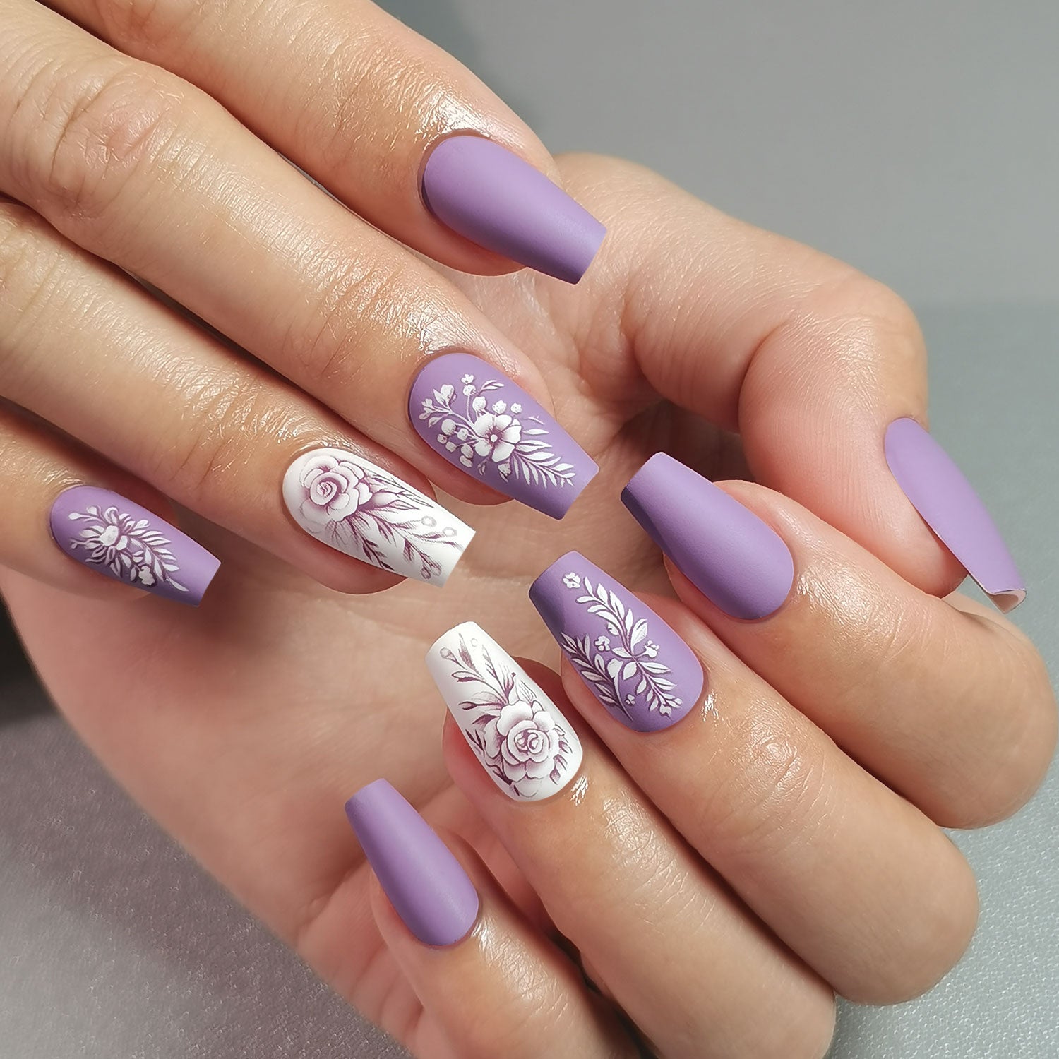 Gel Press On Nails 16 Sizes-32 Pcs Kit X004LBSWWN