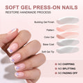 Sale Gel Press On Nails 16 Sizes-32 Pcs Kit XBPH1814