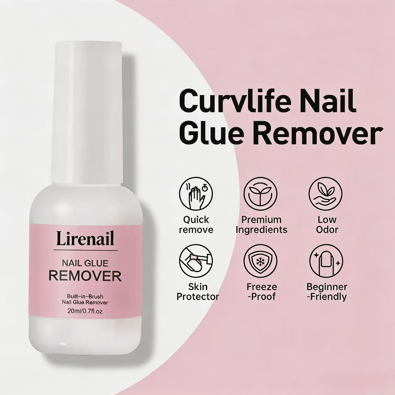 Nail Glue Remove Pen and Remove Press on Nails Glue