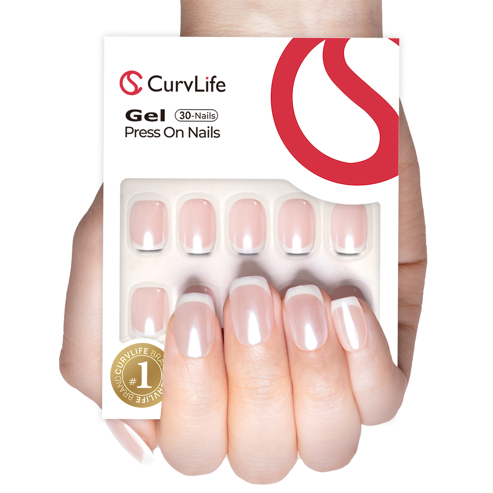 Gel Press On Nails 16 Sizes-32 Pcs Kit  X004NZID2