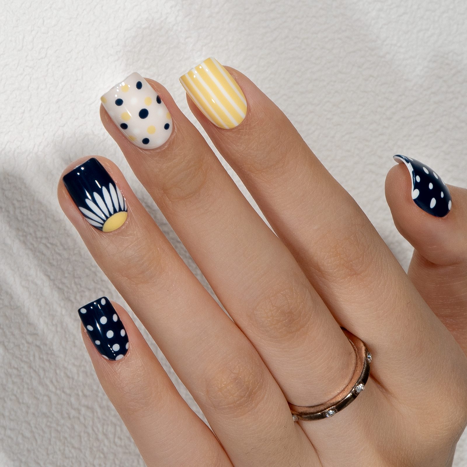 15 Sizes-30 Pcs Acrylic Press On Nails X004ORLRNP