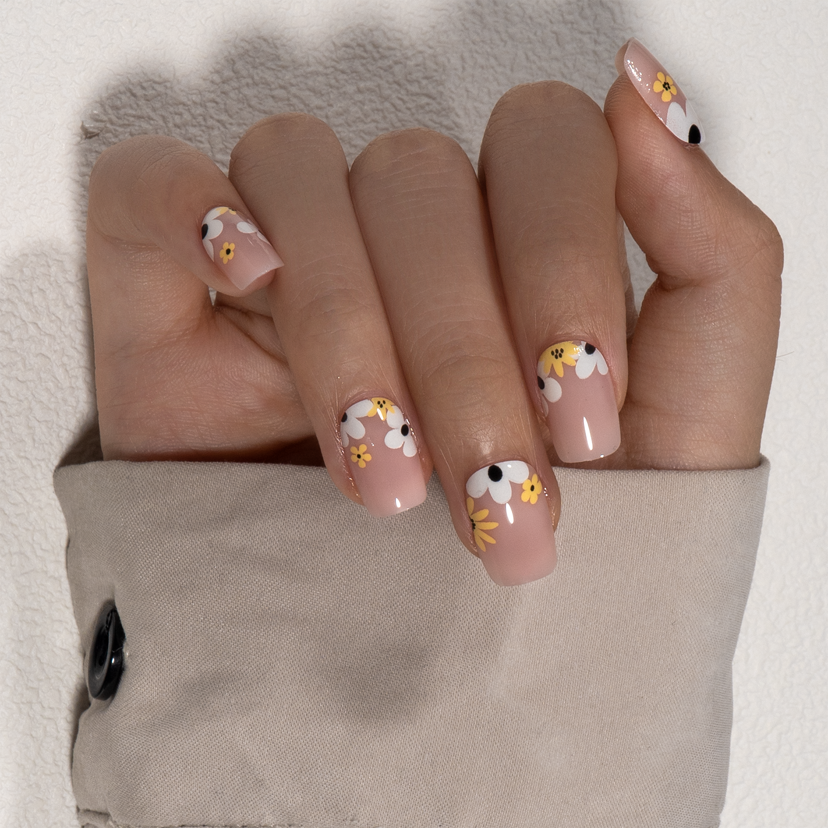 15 Sizes-30 Pcs Acrylic Press On Nails X004ORLRPD