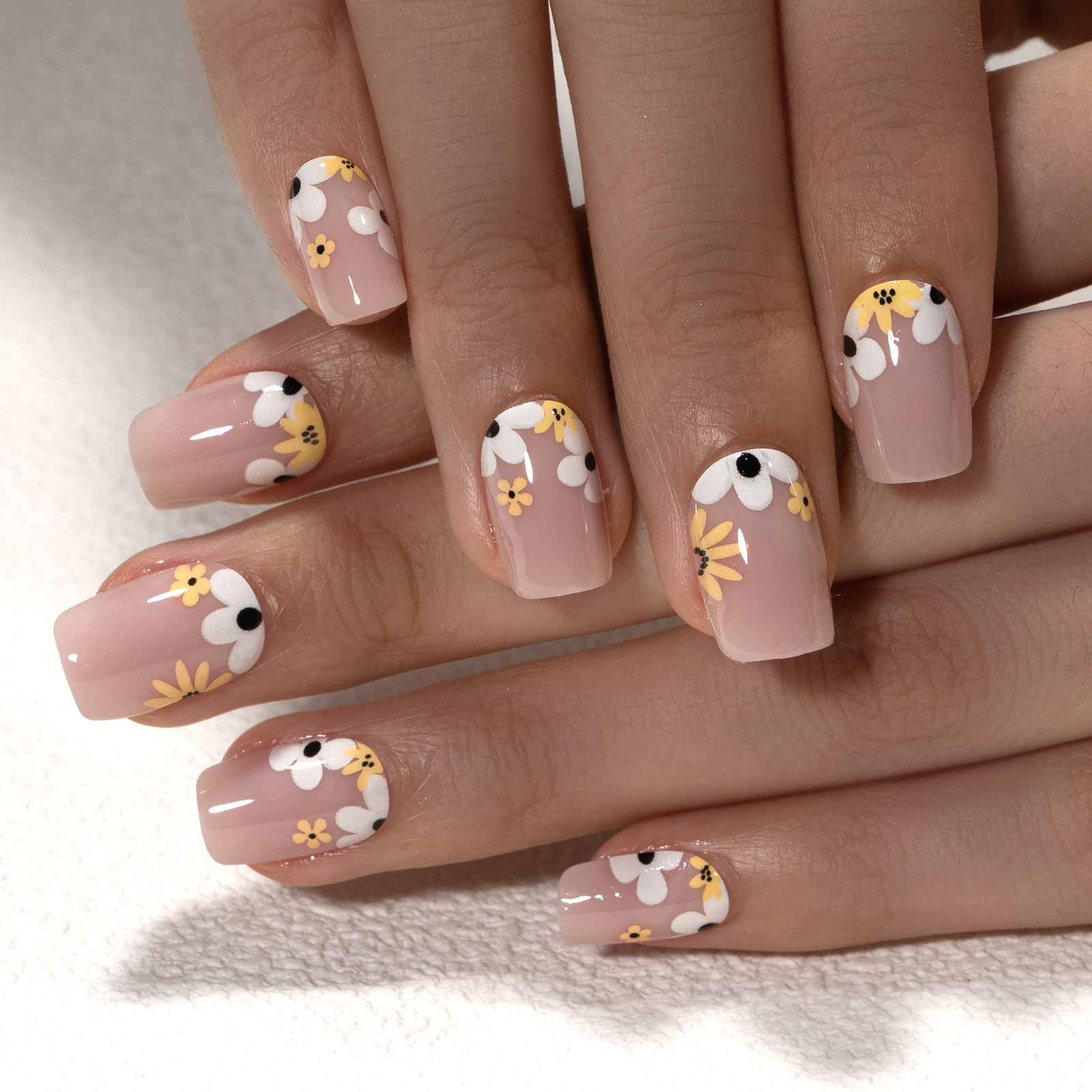 15 Sizes-30 Pcs Acrylic Press On Nails X004ORLRPD