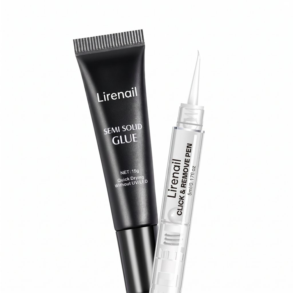 15g Semi solid glue New Upgrade Super Strong Quick drying without cure nail glue