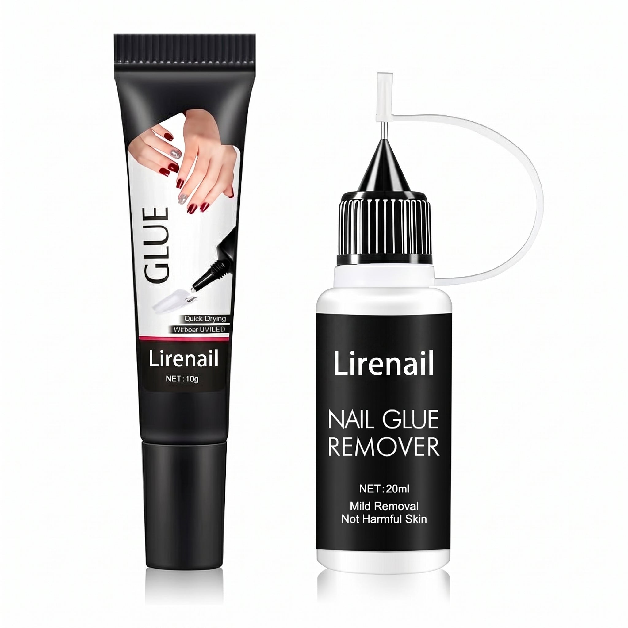 Semi solid glue New Upgrade Super Strong Quick drying with remover kit