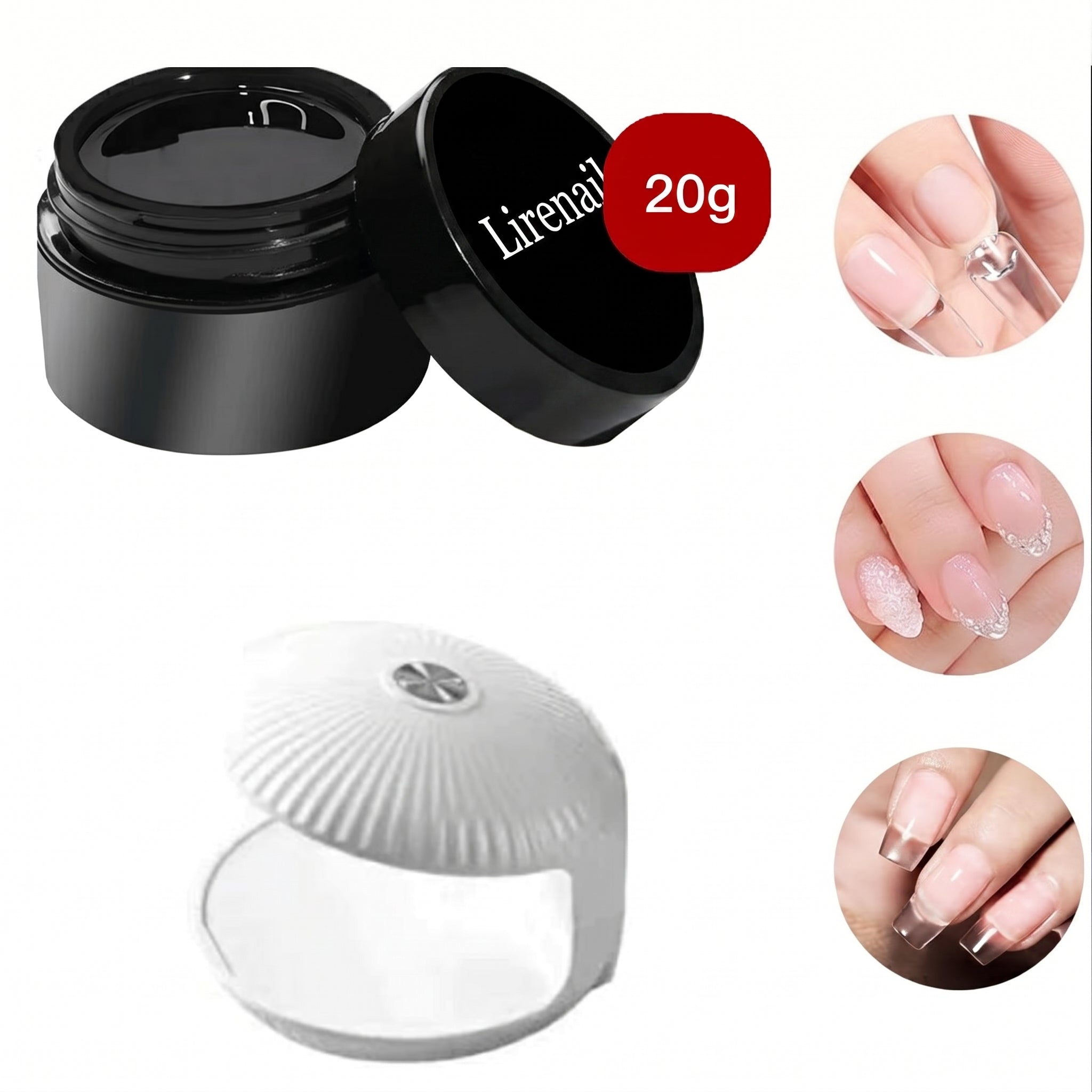 Solid Nail Gel Glue For Nail Tips and press on nail nail glue