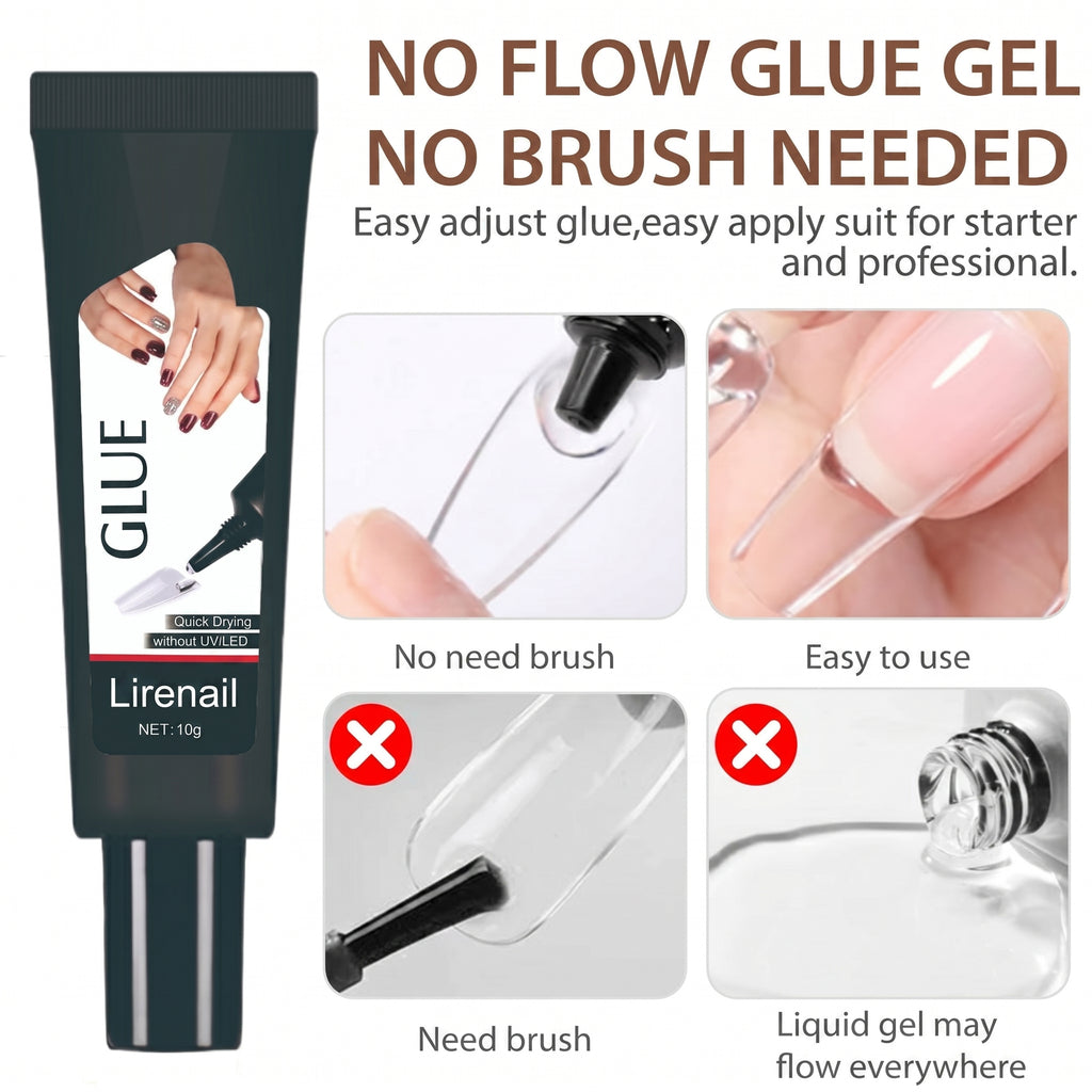 Semi solid glue New Upgrade Super Strong Quick drying with remover kit