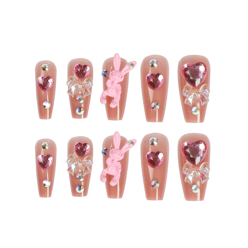 24pcs/Set Press On Nails JP1302