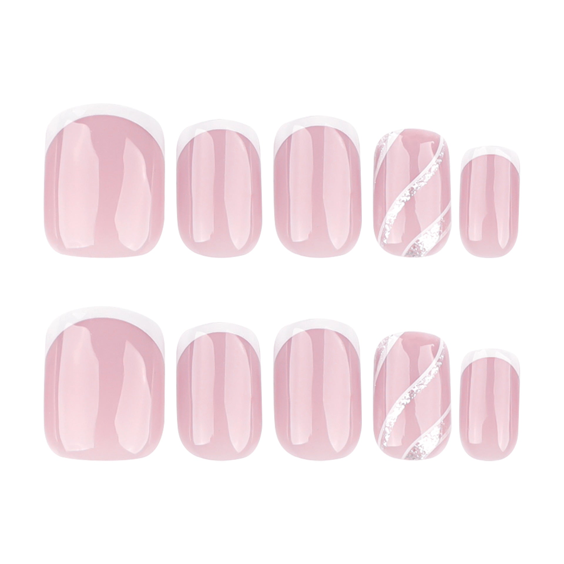 15 Sizes-30 Pcs Acrylic Press On Nails X004R9ILBL