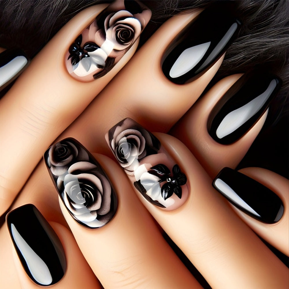Gel Press On Nails 16 Sizes-32 Pcs Kit X004KRDK89