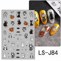 Nails Art Stickers 3D Self-Adhesive Nails Decals