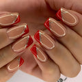Sale 15 Sizes-30 Pcs Acrylic Press On Nails DY951-B7