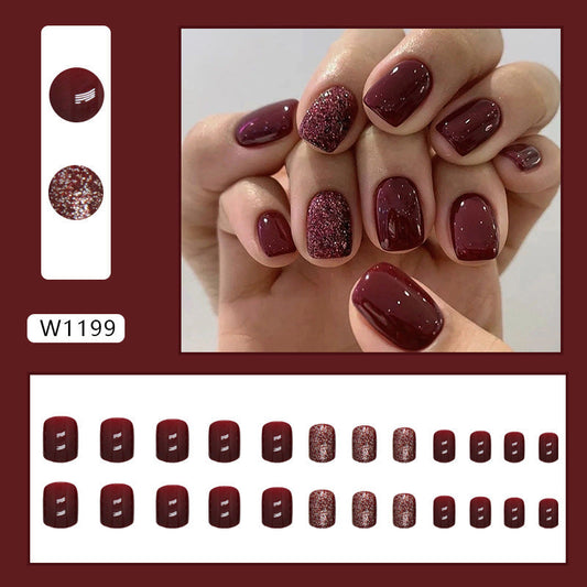 15 Sizes-30 Pcs Acrylic Press On Nail W1199