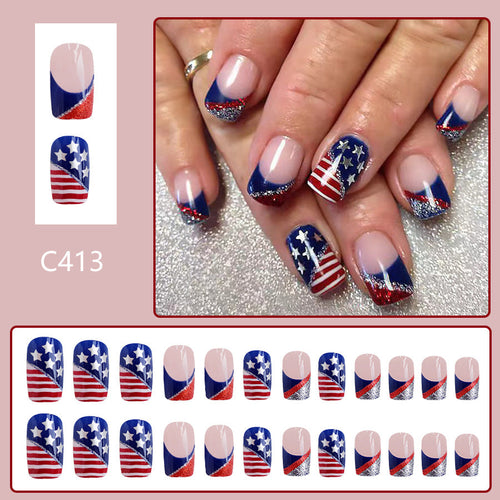 15 Sizes 30 Pcs Acrylic Press-On Nails | X004O2YY1R