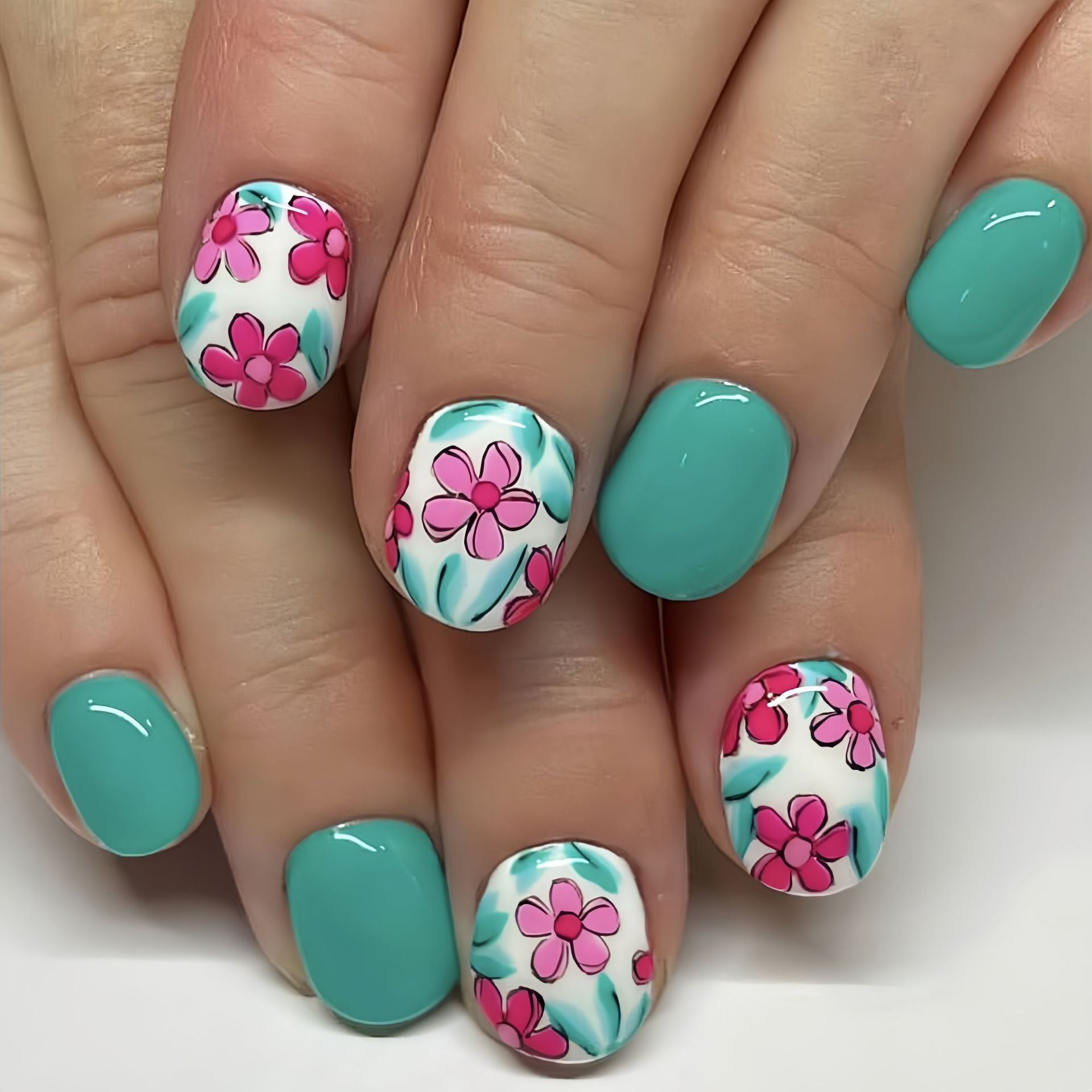 15 Sizes-30 Pcs Acrylic Press On Nails X004PQY92B