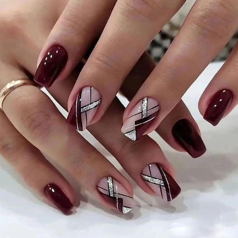 15 Sizes-30 Pcs Acrylic Press On Nails X0048DHAIB