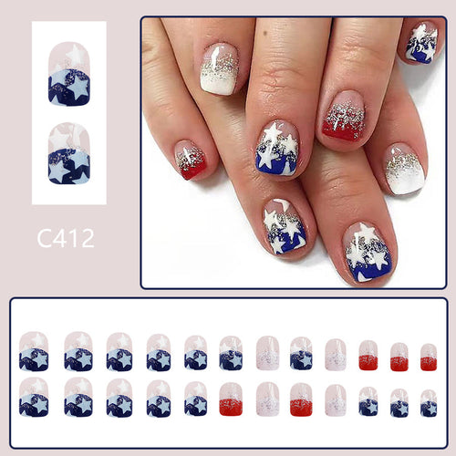 15 Sizes 30 Pcs Acrylic Press-On Nails | X004O2YY0D