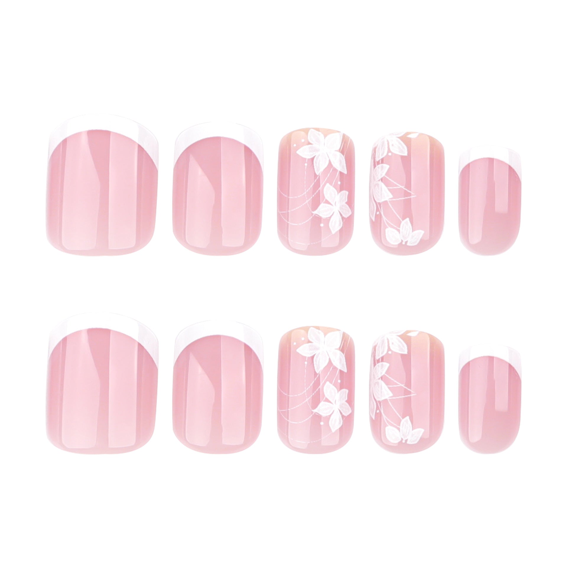 15 Sizes-30 Pcs Acrylic Press On Nails X004R90UUB