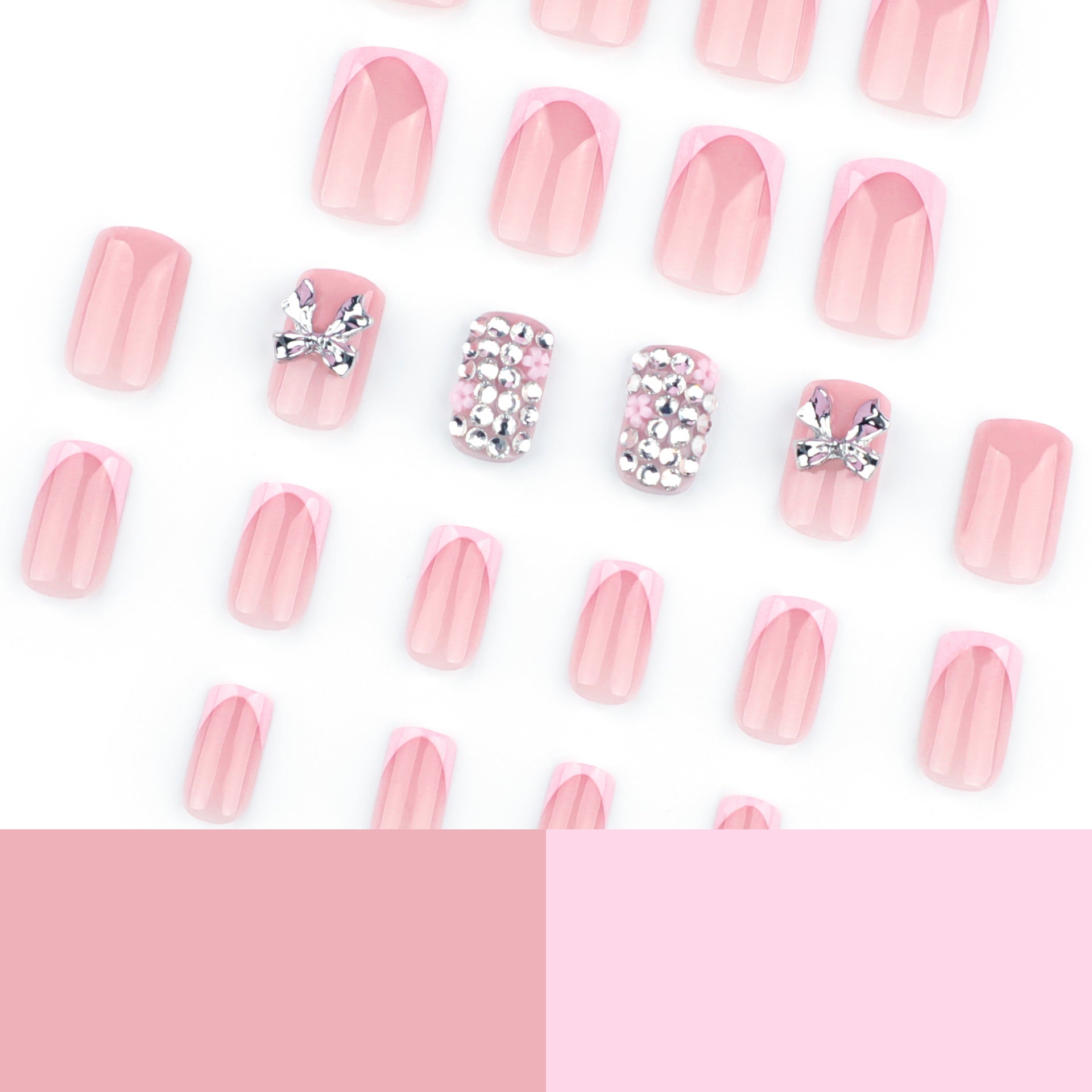 24pcs/Set Press On Nails JP3658