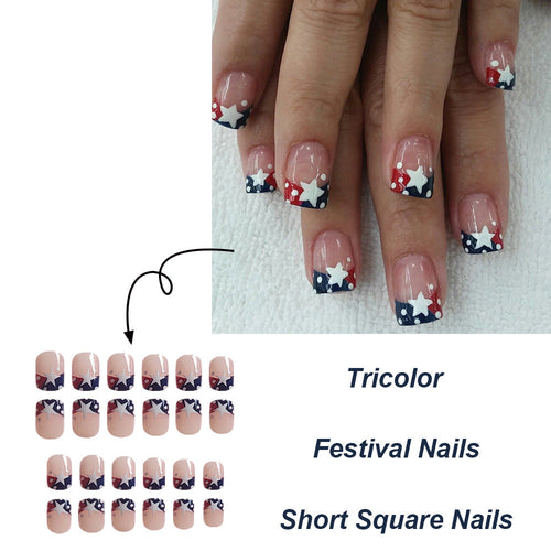 15 Sizes 30 Pcs Acrylic Press-On Nails | X004O2YTVH