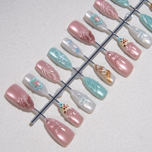 15 Sizes-30 Pcs 3D Press On nails TK3D-T600