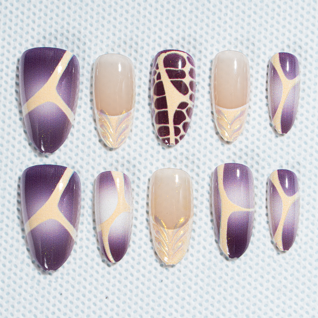 15 Sizes-30 Pcs 3D Press On nails tk3d04