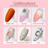4 Colors Solid Nail Gel D-01 product detail