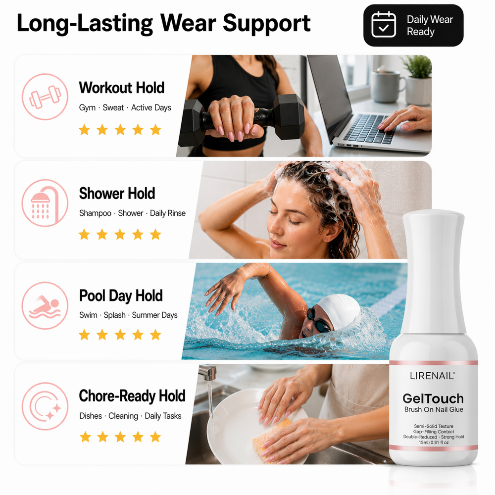 Brush-On Nail Glue