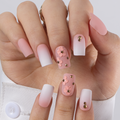 Designer s Pick | Bloom Luxe M Squoval squoval press-on nails
