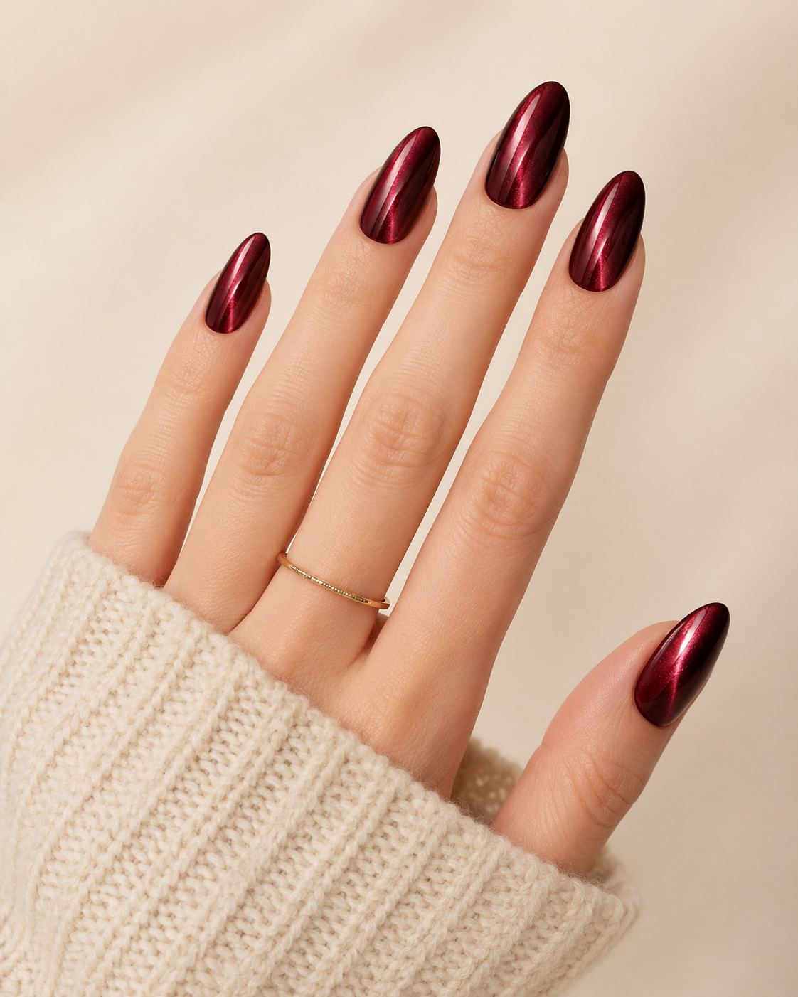 Burgundy Velvet – M Almond