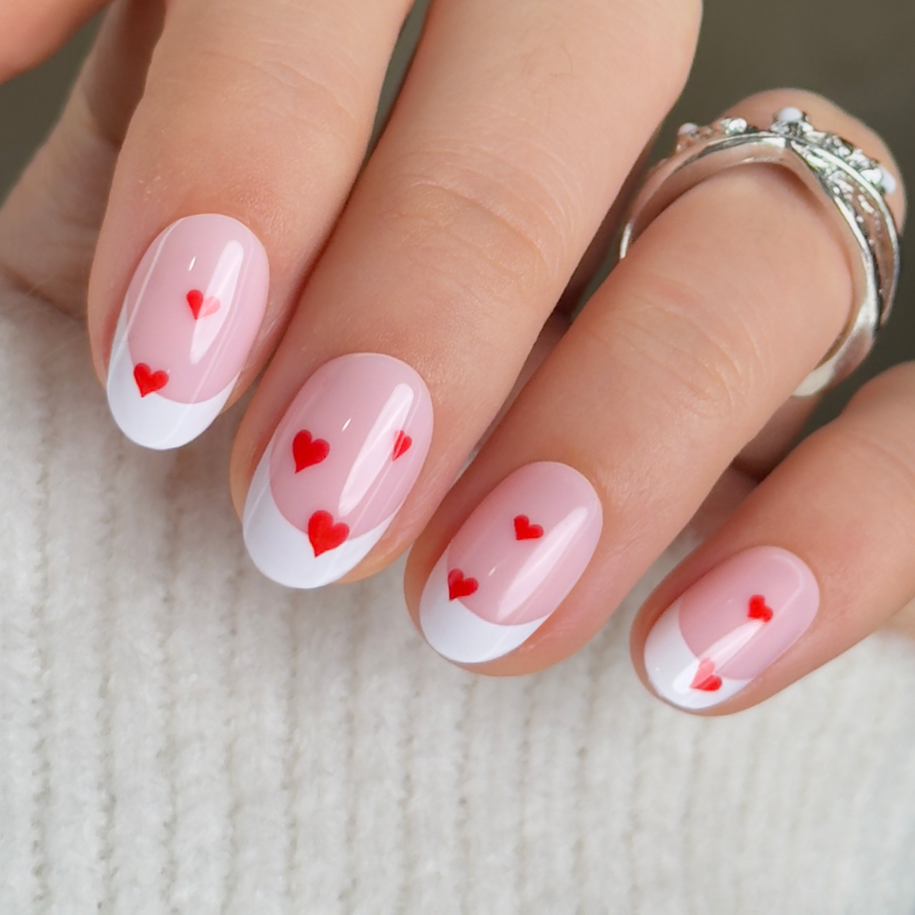 Cupid Heart Charm | Lirenail Press-On Nails