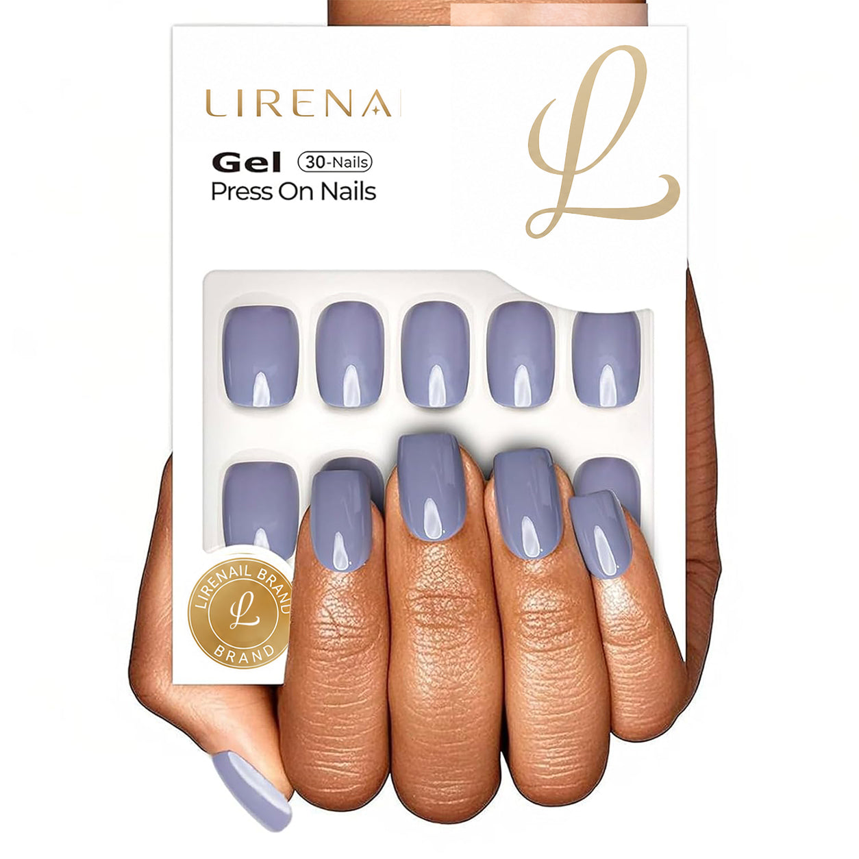 Dusk Echo – S Squoval (Soft Gel)