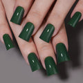 Emerald Pure M Duckbill press-on nails