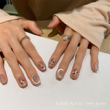 First Blush press-on nails worn on both hands