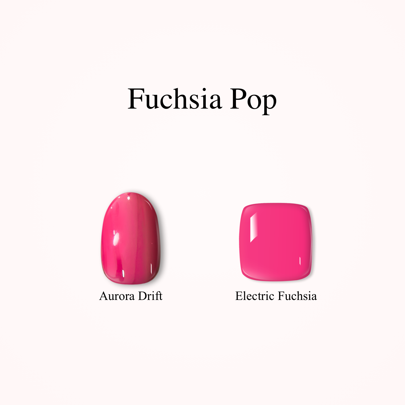Fuchsia Pop Toenails Kit