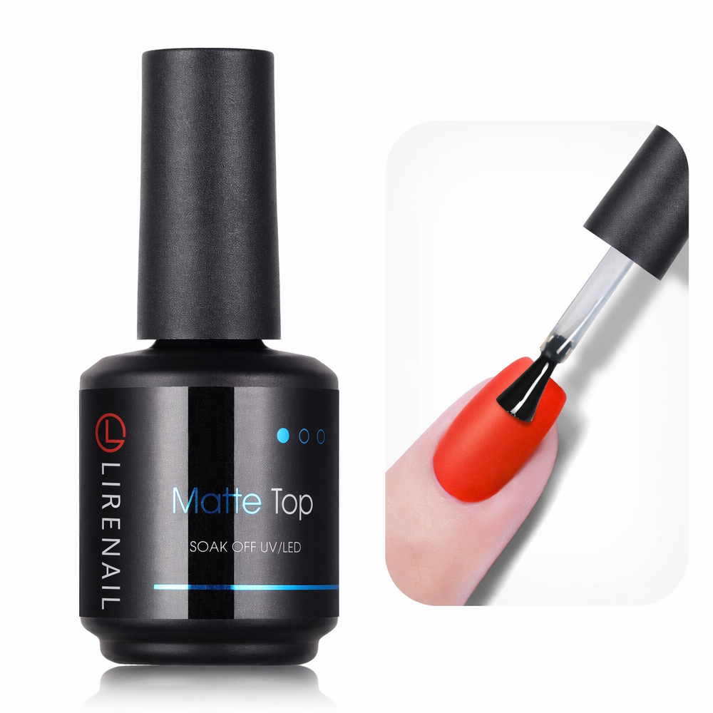 15ml No Wipe Gel Top Coat and Base Coat product view