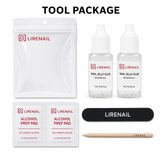 Handmade Amber Ember | Lirenail Press-On Nails