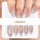 Handmade Celestial Veil | Lirenail Press-On Nails