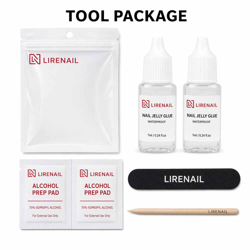 Handmade Petal Shine | Lirenail Press-On Nails
