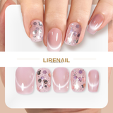 Pink Confetti press-on nails